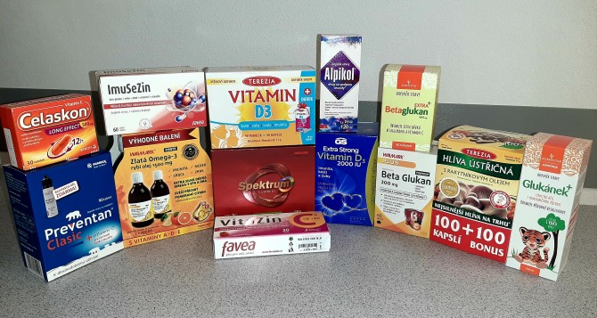 Na vybrané produkty na POSÍLENÍ IMUNITY získáte 10% slevu!