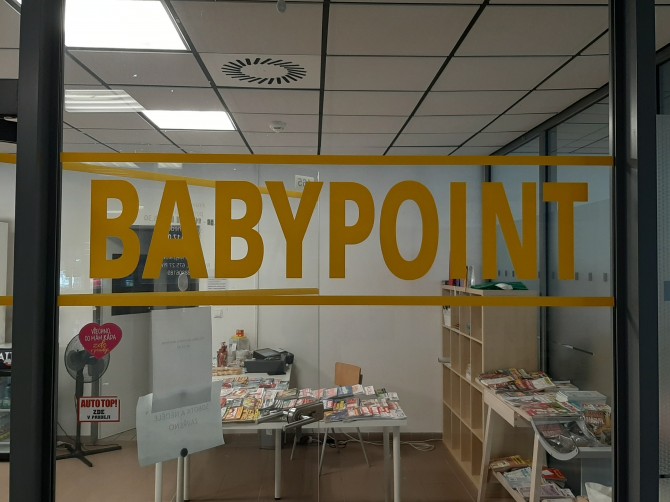 Babypoint v obchůdku NIKA - budova M2