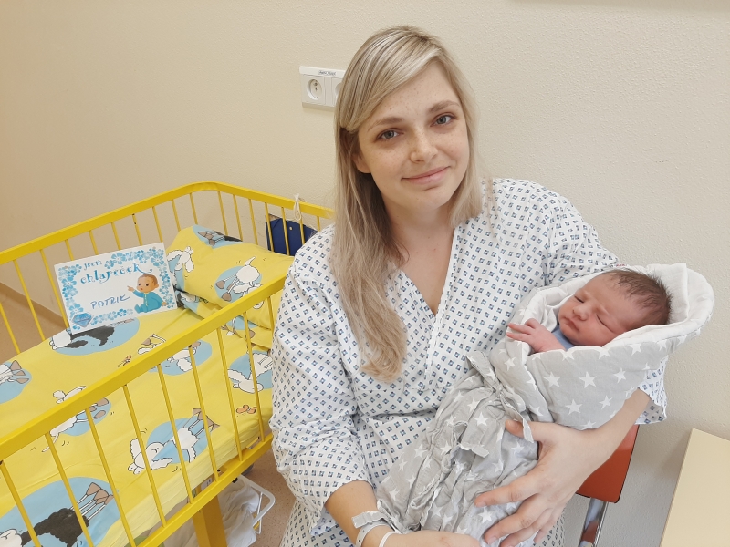 1000. miminko roku 2022 se jmenuje Patrik 1000. miminko roku 2022 se jmenuje Patrik
