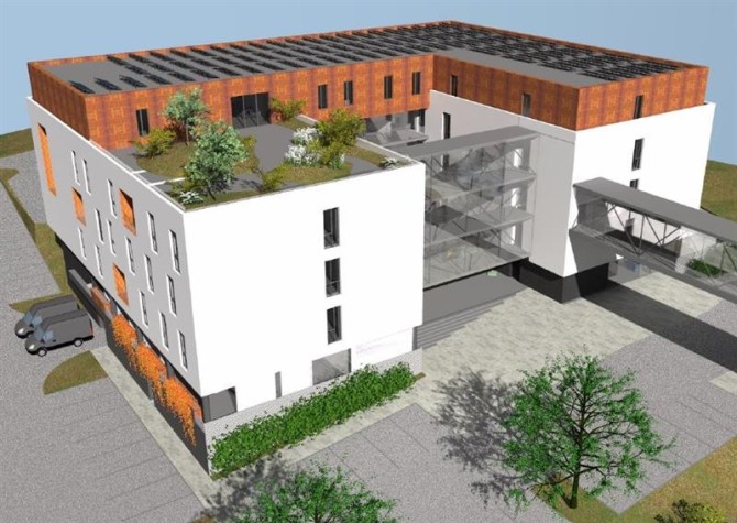 Studie budoucího pavilonu pro dlouhodobě nemocné a dlouhodobou ošetřovatelskou a paliativní péči