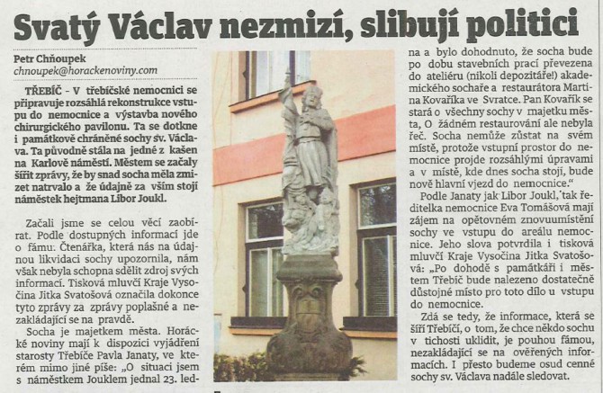 Horácké noviny 17.2.2015 Sv. Václav
