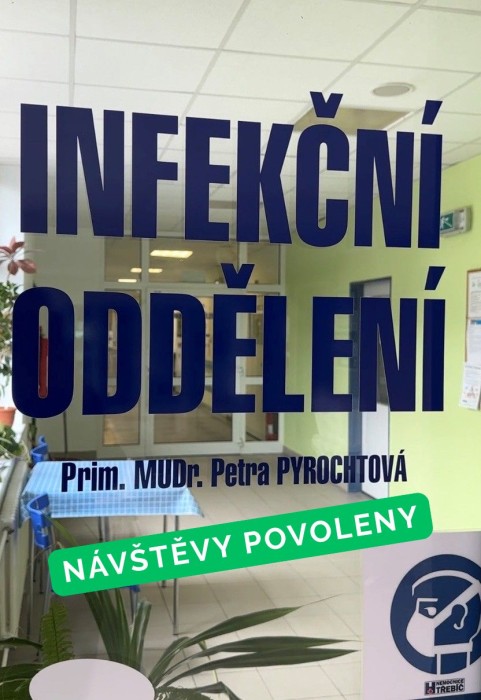 Na infekčním oddělení návštěvy povoleny