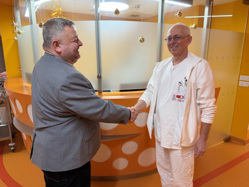 Novým náměstkem pro léčebnou péči je prim. MUDr. Martin Stračár