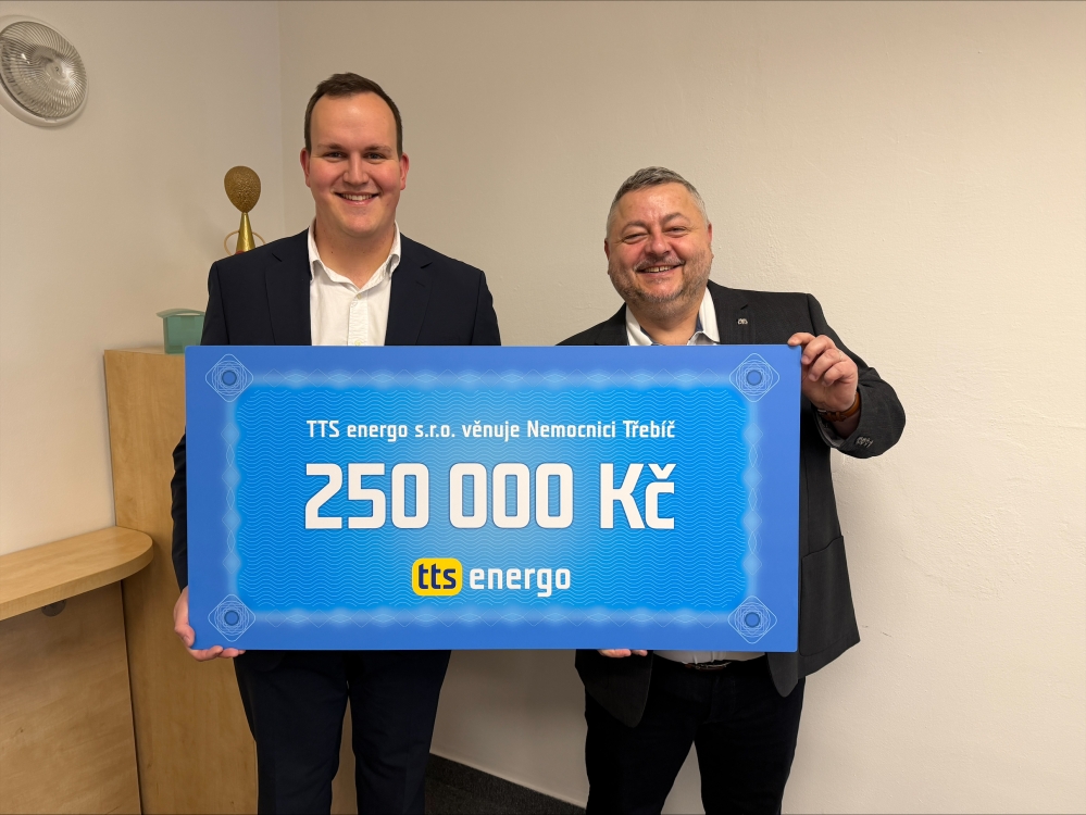 TTS energo s.r.o. podpořila péči o novorozence
