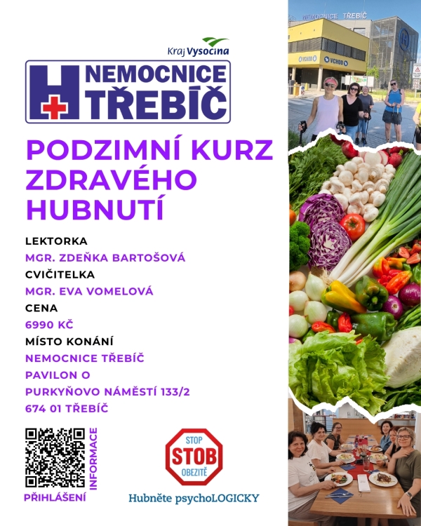 Pozvánka na podzimní kurz zdravého hubnutí